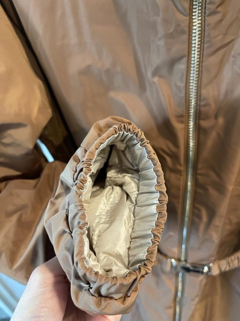 Add down coat reversible - Picture 4 of 11